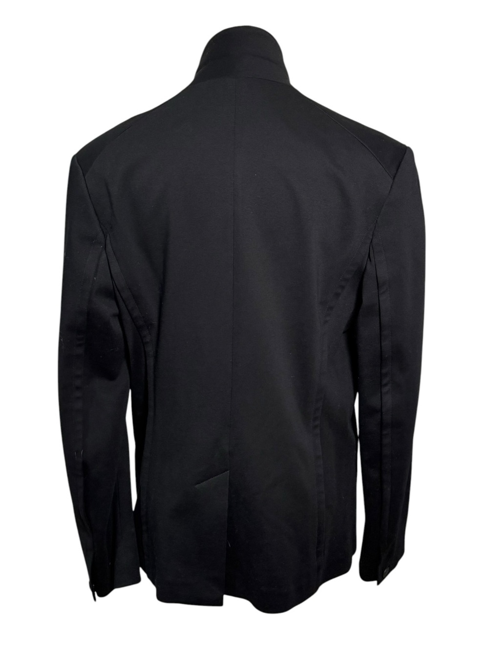 Rag & Bone Lorimer Leather Lapel Tuxedo Blazer Black Size 10 - Picture 4 of 8